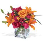  Tunceli online çiçekçi , çiçek siparişi  cam yada mika Vazo içerisinde karisik mevsim çiçekleri