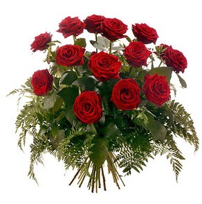  Tunceli çiçek gönderme  15 adet kırmızı gülden buket