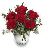 Vazo içerisinde 5 adet kırmızı gül  Tunceli çiçek gönderme sitemiz güvenlidir 