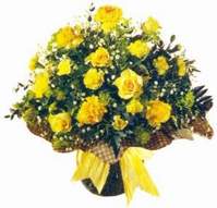  Tunceli online çiçekçi , çiçek siparişi  Sari gül karanfil ve kir çiçekleri